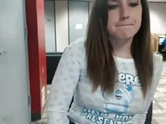 פורנו כוס בשרי מיני ג ' וי של זוג צעיר בירח הדבש בלי קונדום